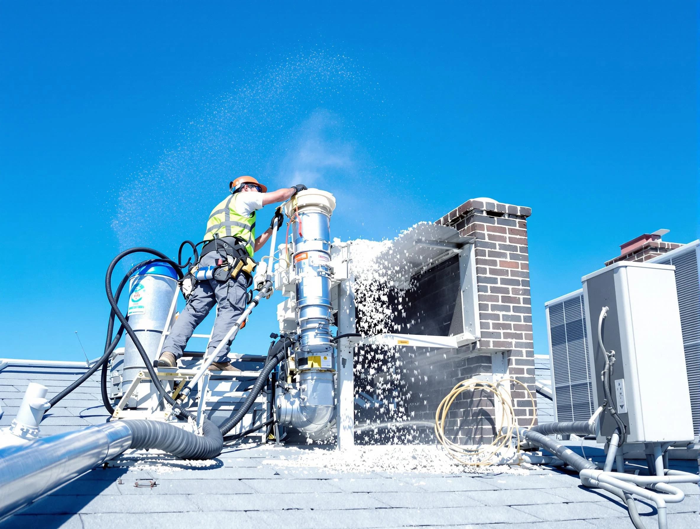 Expert roof dryer vent cleaning by Jeannette Dryer Vent Cleaning in Jeannette