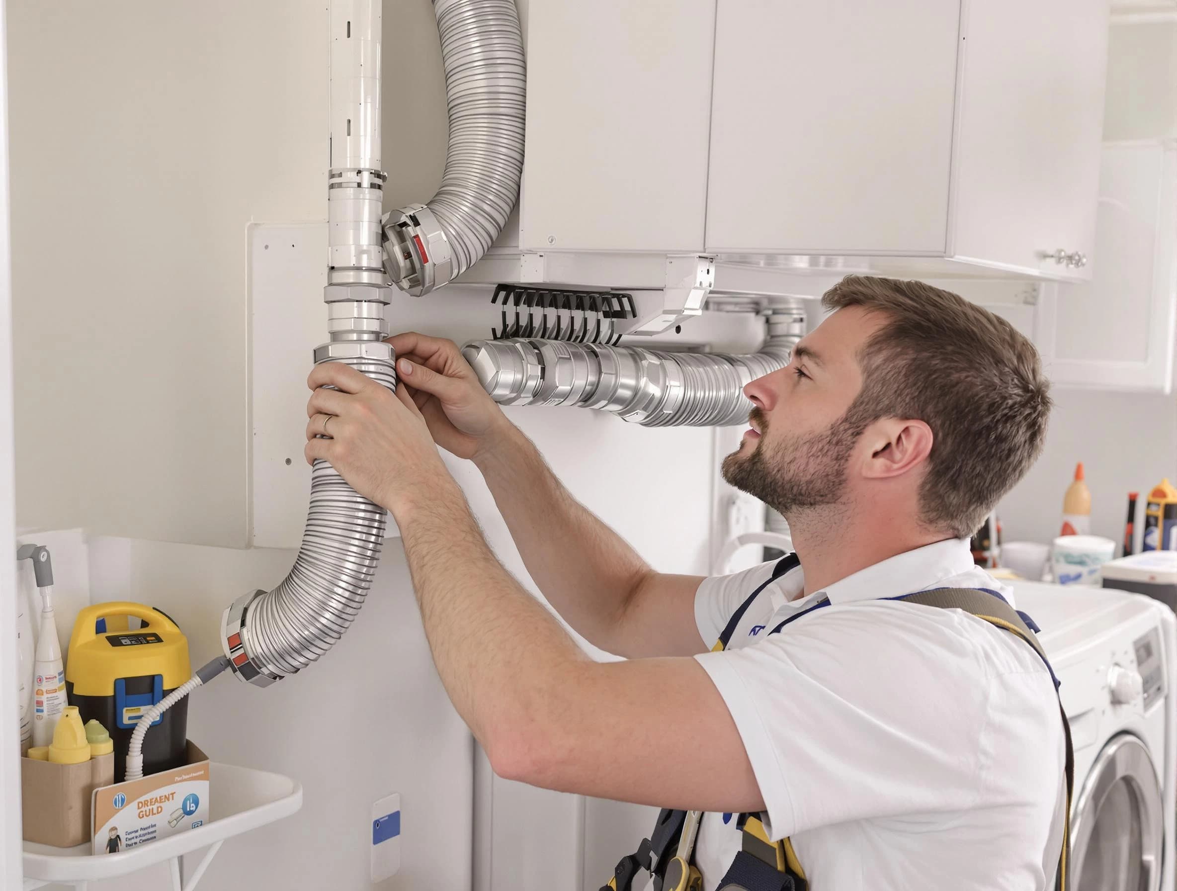Professional dryer vent repair and installation by Jeannette Dryer Vent Cleaning in Jeannette